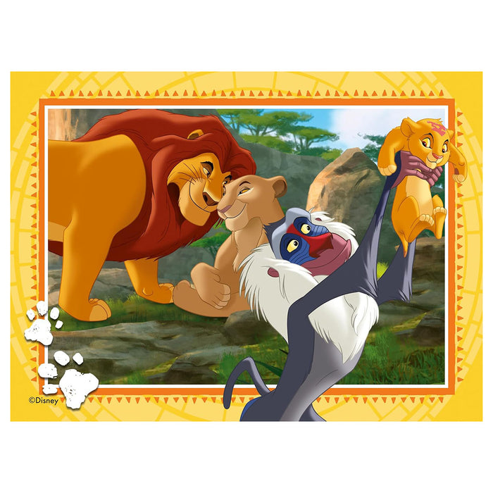 Ravensburger Disney Lion King 4 in a Box Jigsaw Puzzles