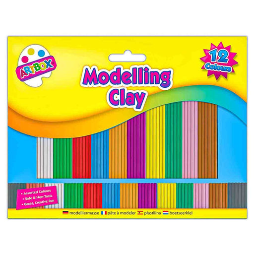 Artbox 12 Coloured Modelling Clay