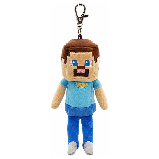 Ty Minecraft Steve Plush Keychain