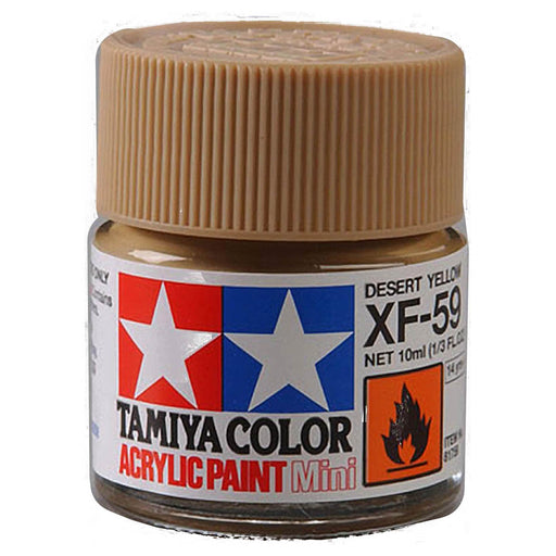 Tamiya Color Acrylic Paint Mini XF-59 Desert Yellow