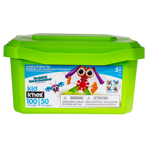 Kid K’nex Budding Builders Tub (50 Models)