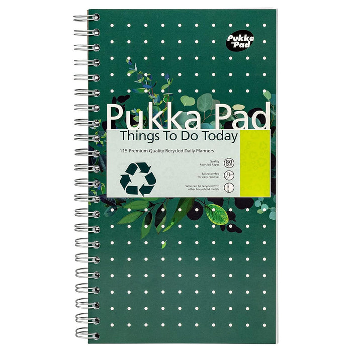 Pukka Pad Things To Do Today Recycled Daily Planner 