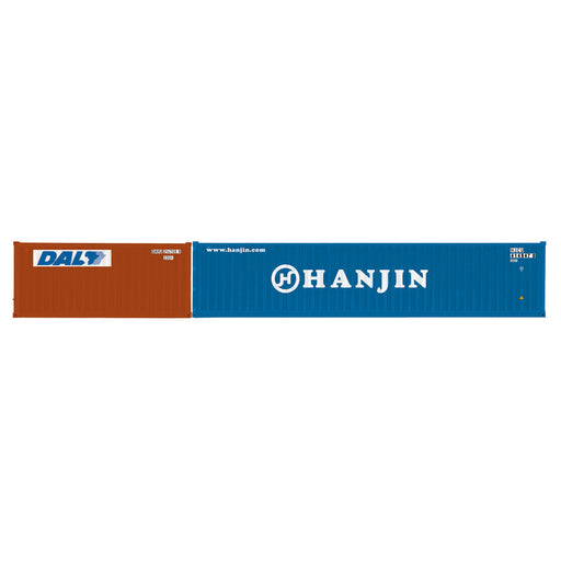 Hornby Dal & Hanjin OO Gauge Containers Era 11