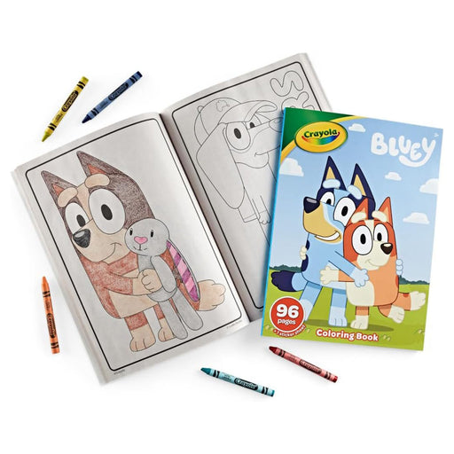 Crayola Bluey Colouring Book