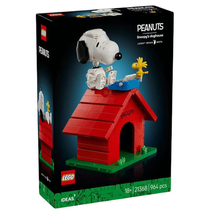 LEGO Ideas Peanuts: Snoopy's Doghouse Building Set