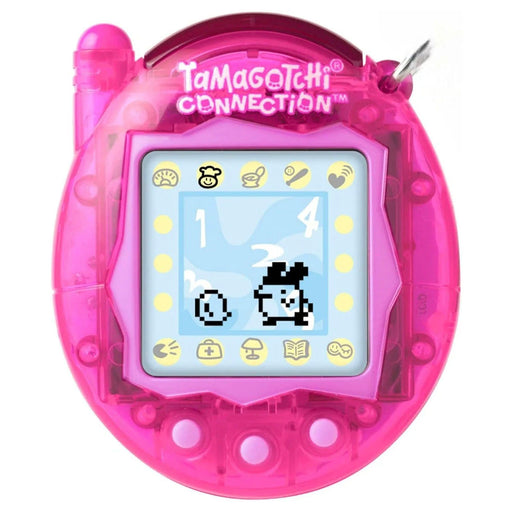 Tamagotchi Connection Translucent Pink Virtual Reality Pet