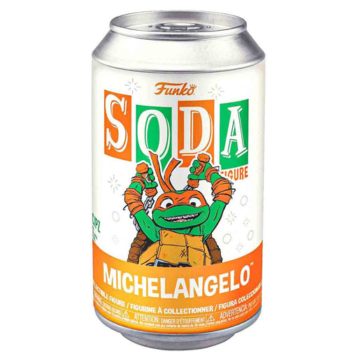 Funko Soda: Teenage Mutant Ninja Turtles: Mutant Mayhem Michelangelo Vinyl Figure with Chase