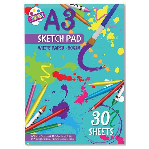 Artbox A3 Sketch Pad 30 Sheets (styles vary)