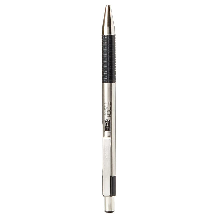 Zebra Pens F-301 1 mm Stainless Steel Ballpoint Pen Black