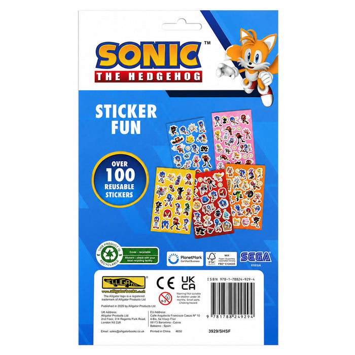 Sonic the Hedgehog Sticker Fun