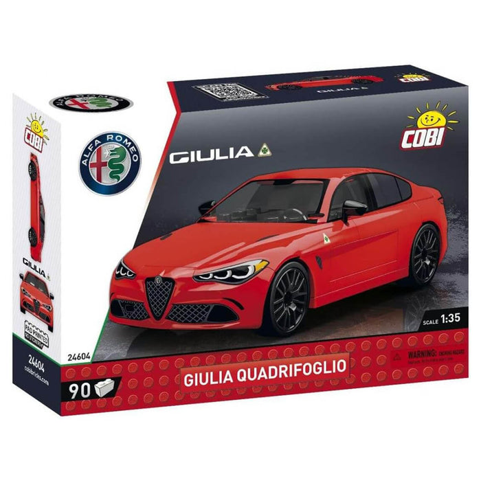 COBI Alfa Romeo Red Gulia Quadrifoglio Building Set