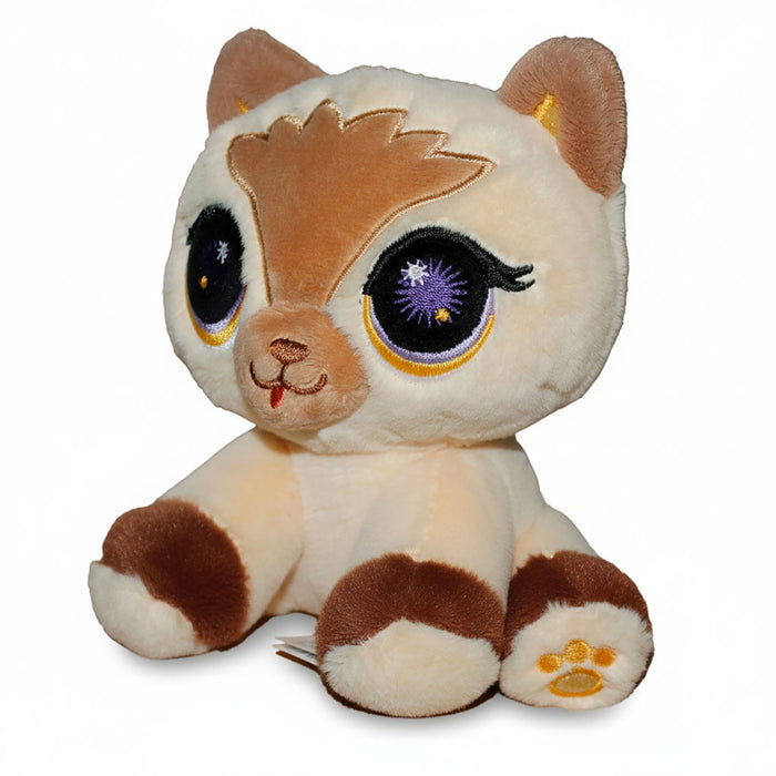 Littlest Pet Shop Cream Cat 6" Cuddle Plush Pet