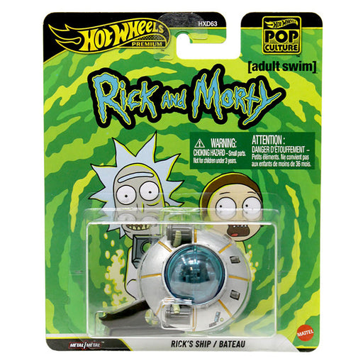 Hot Wheels Pop Culture Rick & Morty Rick's Ship Vehicle