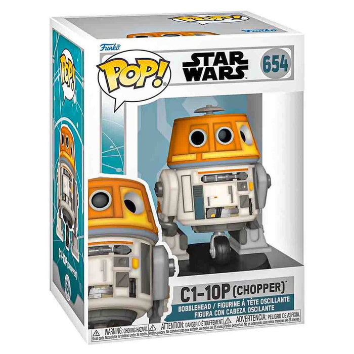 Funko Pop! Star Wars: Ahsoka: C1-10P (Chopper) Bobblehead Figure #650