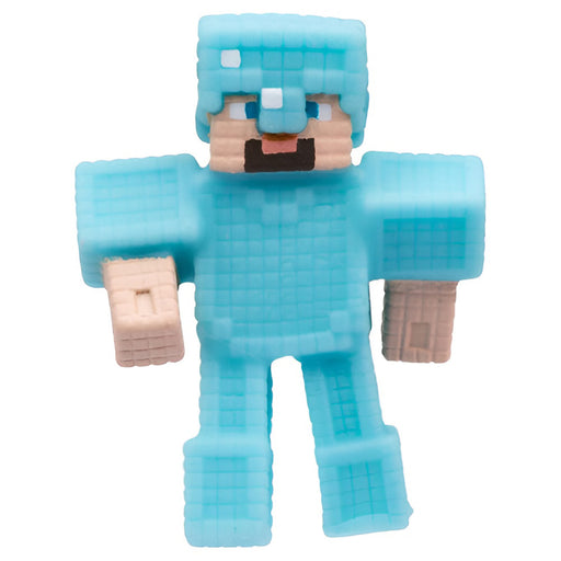 Heroes of Goo Jit Zu: Minecraft Minis Diamond Armour Steve Stretch Figure