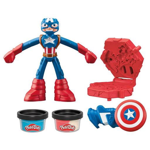 Play-Doh Marvel Captain America Stamping Shield Playset