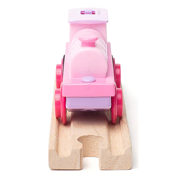 Bigjigs Rail Powerful Pink Loco Battery Operated Engine — Booghe