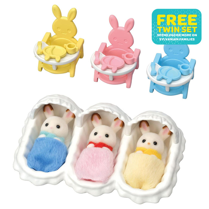 Sylvanian Families Triplets Care Set