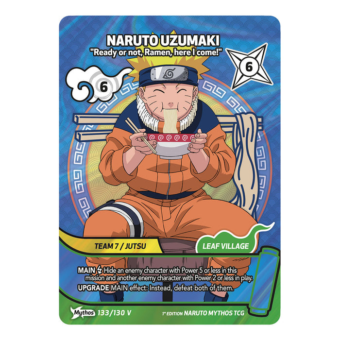 Naruto Mythos TCG: First Set Booster Pack 1st Edition (PURCHASE LIMIT: 5 BOOSTERS)