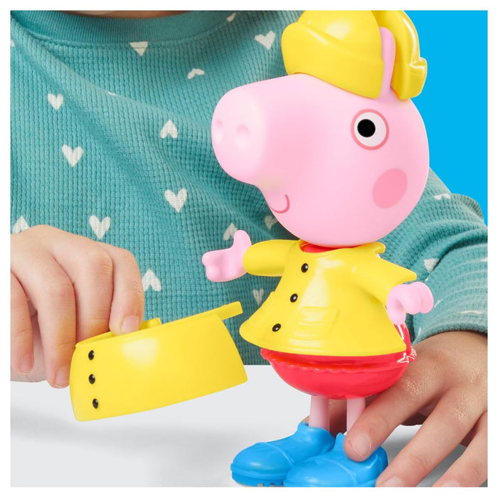 Peppa Pig Rainy Day Dress-Up Figure
