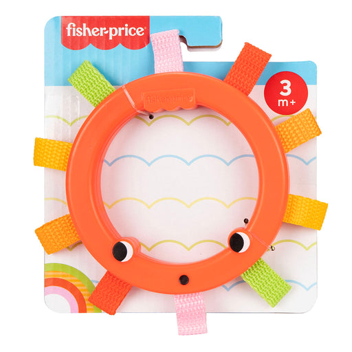 Fisher-Price Sensory Ring with Soft Fabric Tags