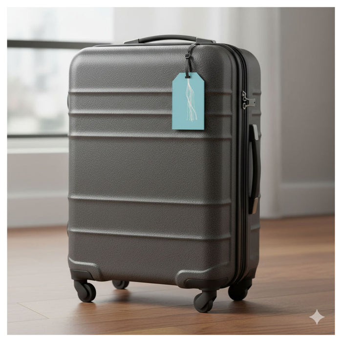 30 Luggage Labels Mixed Colour 135 x 75mm