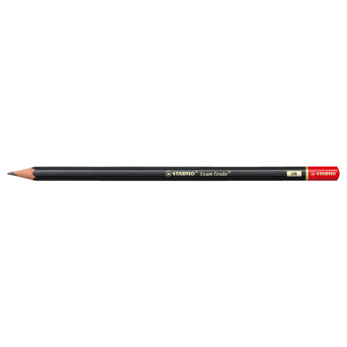 STABILO Exam Grade HB Pencils, Eraser + Sharpener Set 