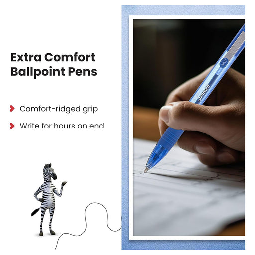 Zebra Pens Z-Grip Smooth Assorted - 5 Pack 