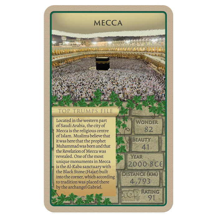 Wonders of the Ancient World Top Trumps Card Game