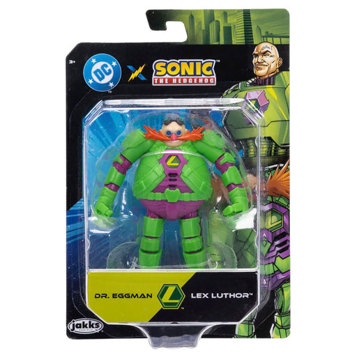 Sonic the Hedgehog x DC Dr. Eggman Lex Luther 2.5" Figure 