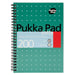 Pukka Pad A5 Jotta Metallic Notebook 200 pages 80gsm Wirebound Ruled Pack of 3
