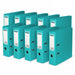 Lever Arch A4 File Turquoise 10 Pack
