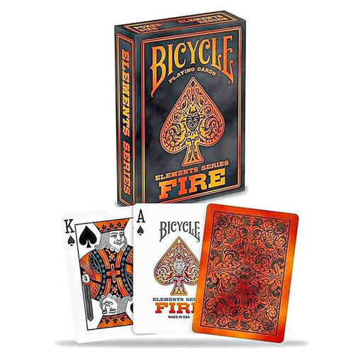 Bicycle Elements Series: Fire Playing Cards