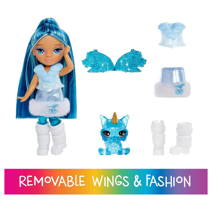 Rainbow High Littles: Rainbow Fantasy Fairies Sapphire Bradshaw Doll