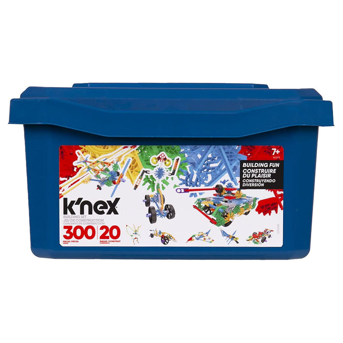 K’nex Building Fun 20 Model Building Set Tub