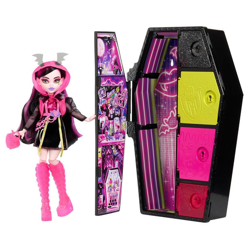 Monster High Skulltimate Secrets: Neon Frights Draculaura Doll Set