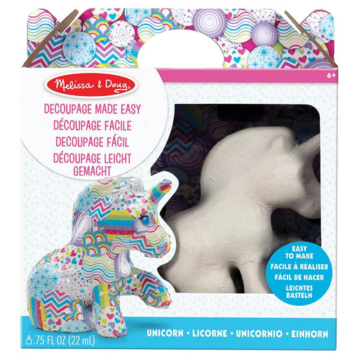Melissa & Doug Decoupage Made Easy Unicorn Kit