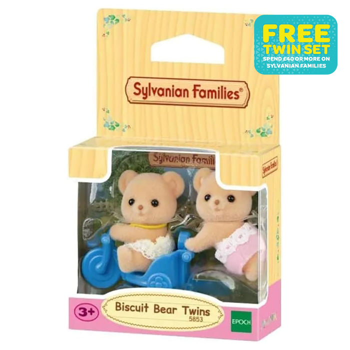 Sylvanian Families Biscuit Bear Twins Set