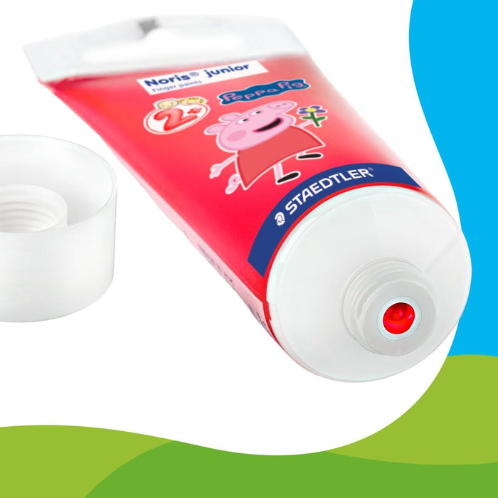 Staedtler Peppa Pig Noris Junior Finger Paints (4 Pack)