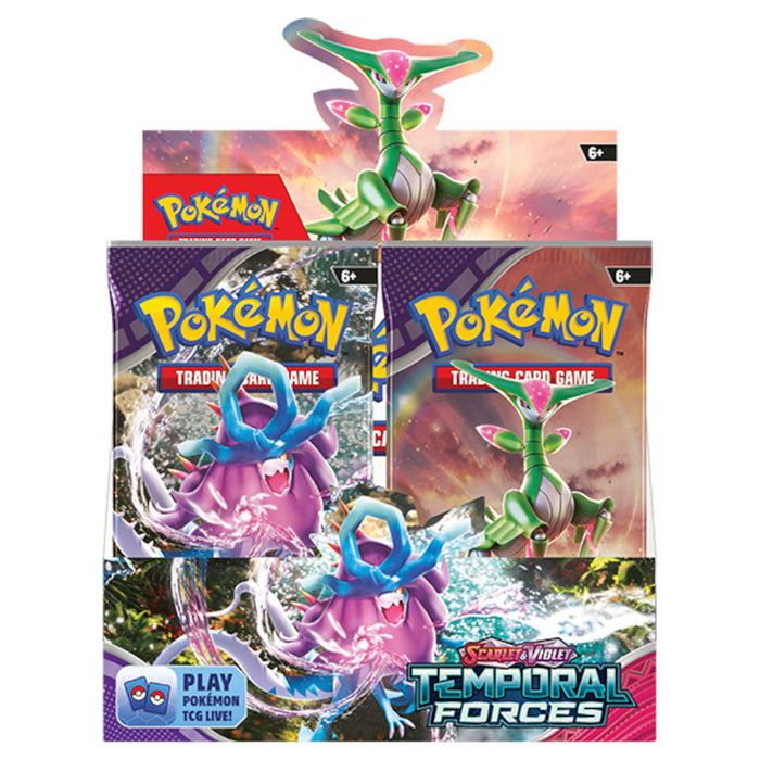 Pokémon TCG Scarlet & Violet: Temporal Forces - Booster Box (36 Booster Packs)