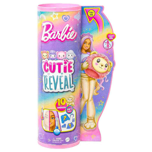 Barbie Cutie Reveal Cute Tees Doll Bashful Lion