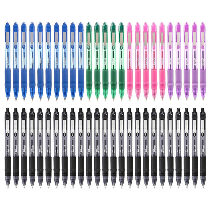 Z-Grip Smooth Assorted Ink Box of 50