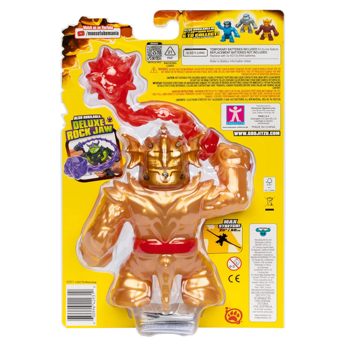 Heroes of Goo Jit Zu Stretch Strikers Deluxe Blazagon Stretch Figure