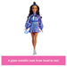 Barbie Deluxe Style #7 Metallic Blue Fashion Doll 