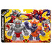 Heroes of Goo Jit Zu Stretch Strikers Knight Blazagon Vs Corruptagon Stretch Figures