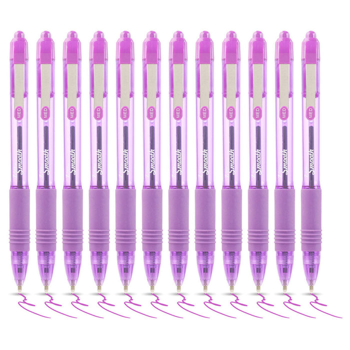 Zebra Pens Z-Grip Smooth Violet Ink 12 Pack