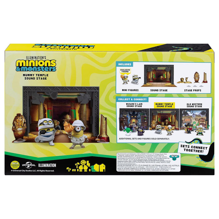 Minions & Monsters Mummy Temple Sound Stage Playset