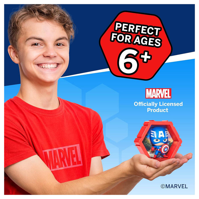 PODS 4D Marvel Captain America Figure