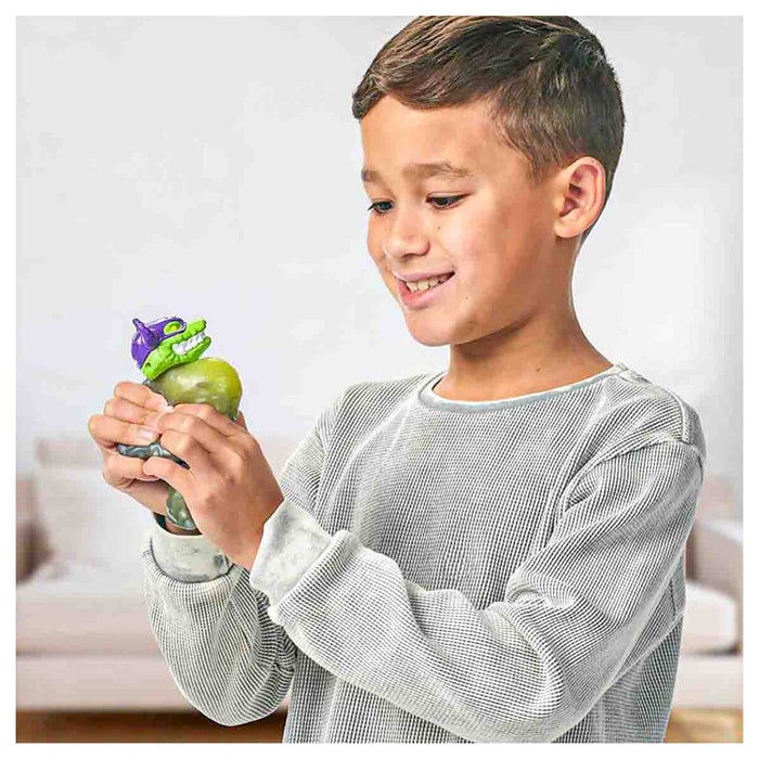 Heroes of Goo Jit Zu Stretch Strikers Deluxe Rock Jaw Stretch Figure