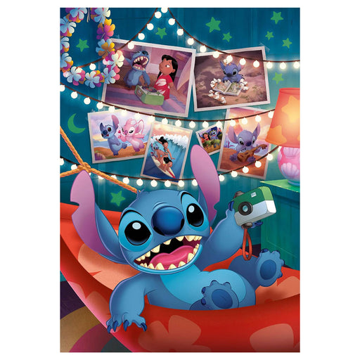 Clementoni Disney Stitch with Camera 1000 Piece Jigsaw Puzzle